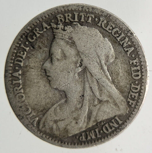 1901 Victoria Threepence Silver Coin | Collectable Grade
