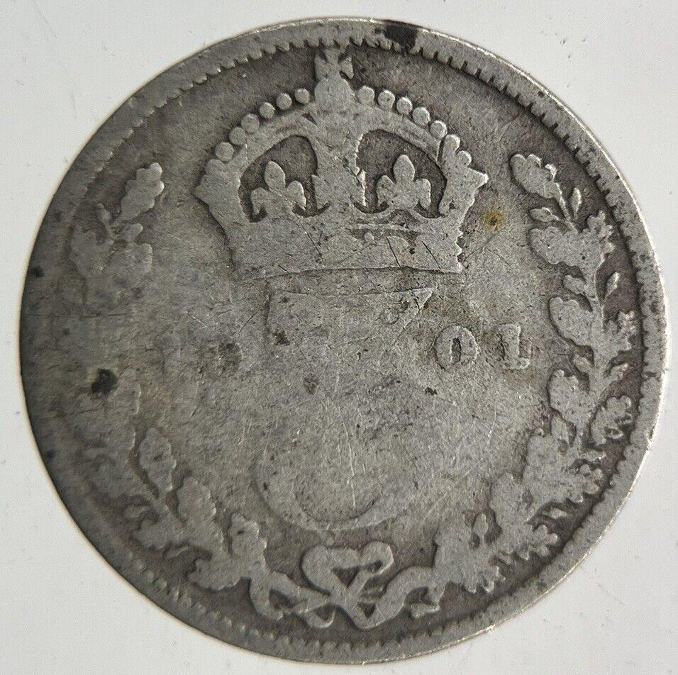 1901 Victoria Threepence Silver Coin | Collectable Grade