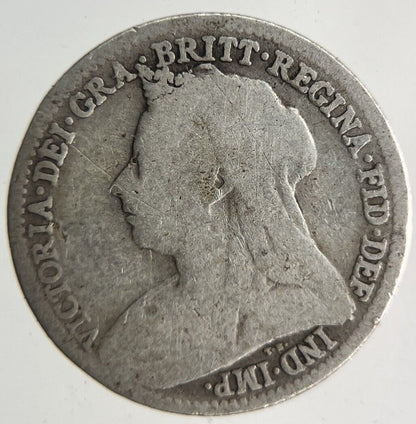 1901 Victoria Threepence Silver Coin | Collectable Grade
