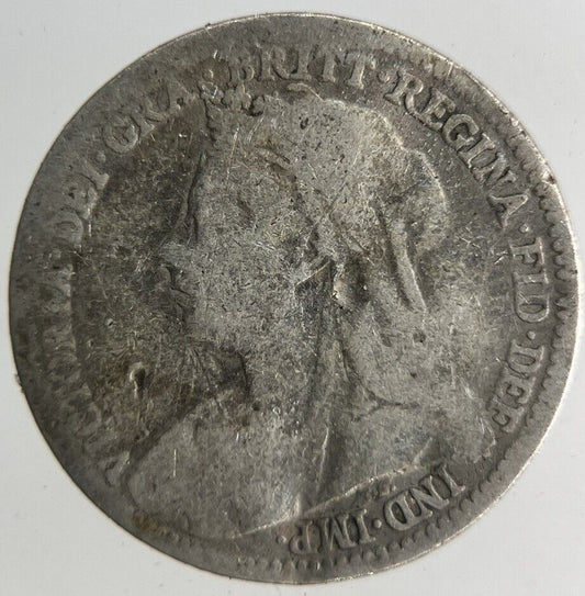 1901 Victoria Threepence Silver Coin | Collectable Grade