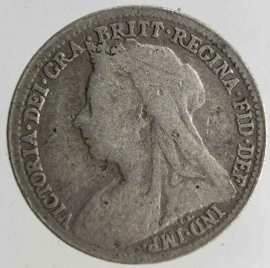 1901 Victoria Threepence Silver Coin | Collectable Grade