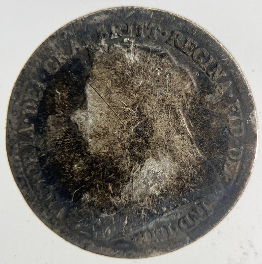 1901 Victoria Threepence Silver Coin | Collectable Grade