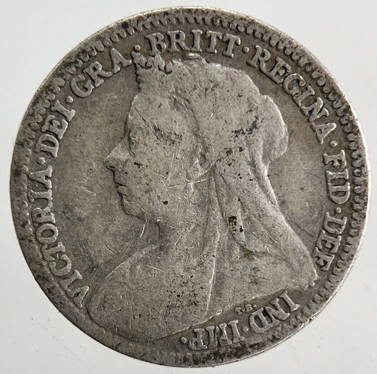1901 Victoria Threepence Silver Coin | Collectable Grade