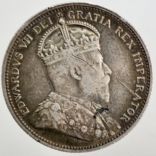 1902 Canada 25 Cents Silver Coin | Very High Grade | a5083