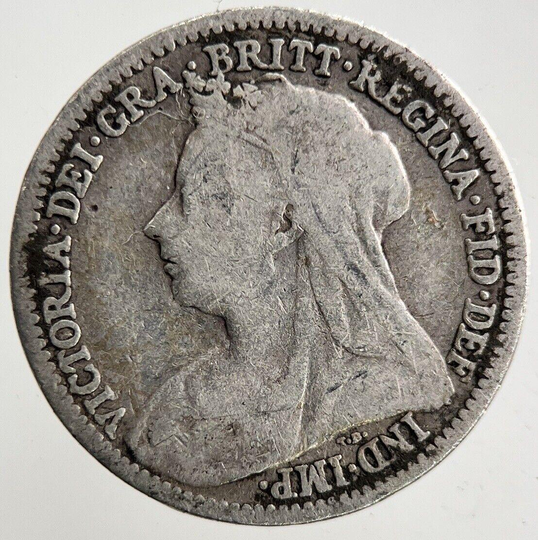 1901 Victoria Threepence Silver Coin | Collectable Grade