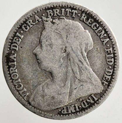 1901 Victoria Threepence Silver Coin | Collectable Grade