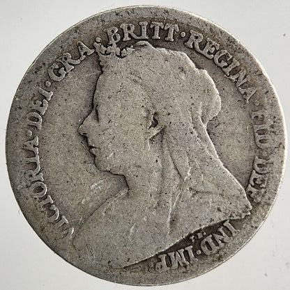 1901 Victoria Threepence Silver Coin | Collectable Grade