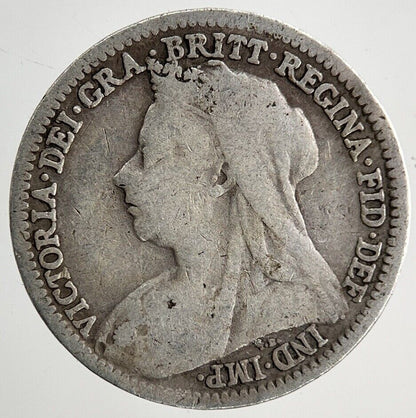 1901 Victoria Threepence Silver Coin | Collectable Grade