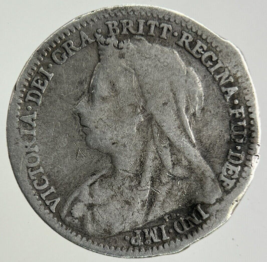 1901 Victoria Threepence Silver Coin | Collectable Grade