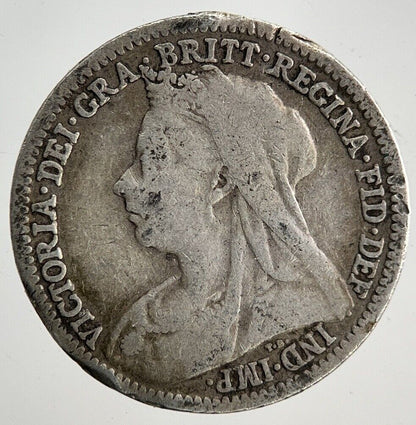 1901 Victoria Threepence Silver Coin | Collectable Grade