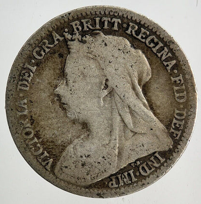 1901 Victoria Threepence Silver Coin | Collectable Grade