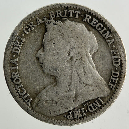 1901 Victoria Threepence Silver Coin | Collectable Grade