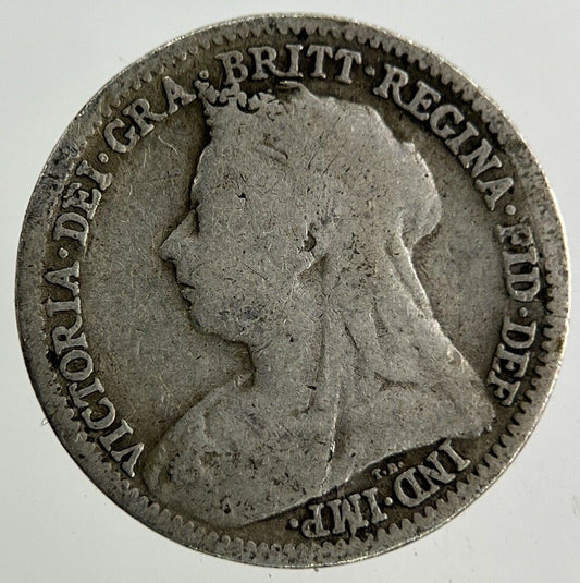 1901 Victoria Threepence Silver Coin | Collectable Grade