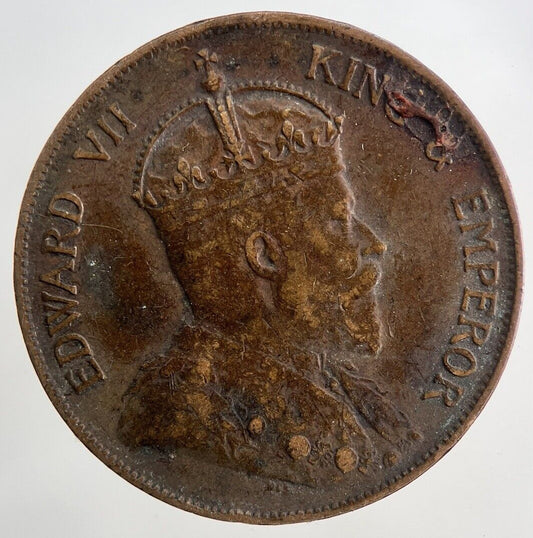 1902 Hong Kong 1 Cent Coin | Fine Collectable Grade
