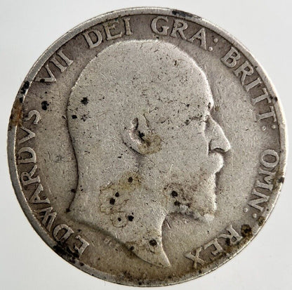 1902 Edward VII One Shilling Silver Coin | Collectable Grade