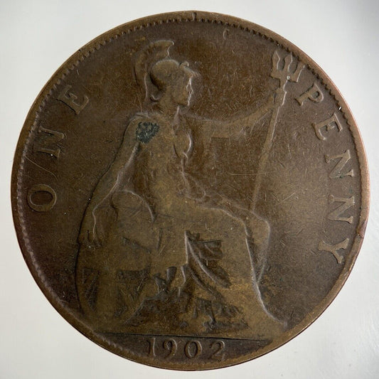 1902 Edward VII One Penny Coin | Collectable Grade