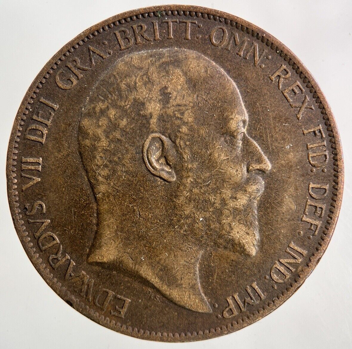 1902 Edward VII One Penny Coin | Fine Collectable Grade