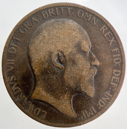 1902 Edward VII One Penny Coin | Collectable Grade