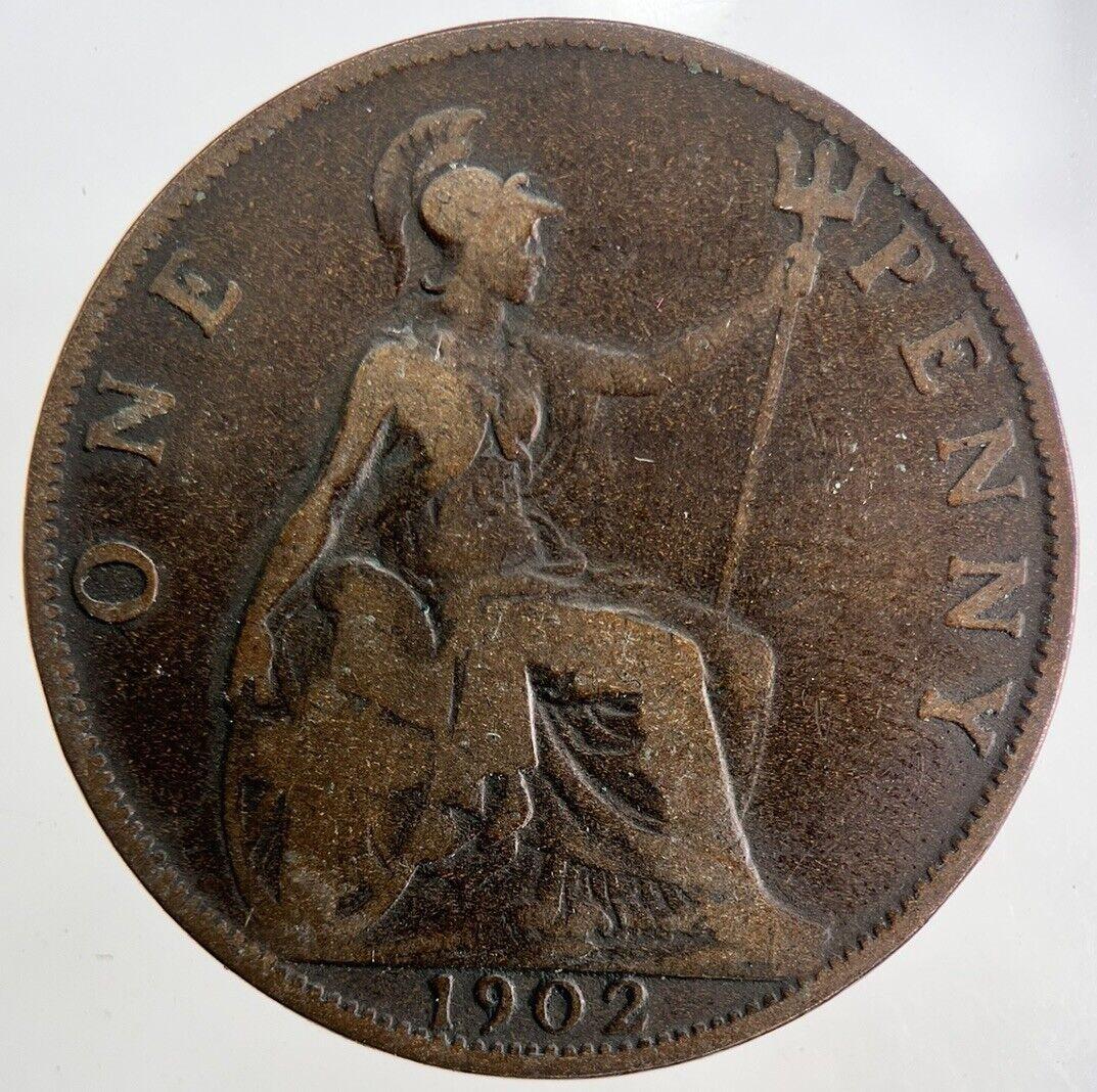 1902 Edward VII One Penny Coin | Collectable Grade