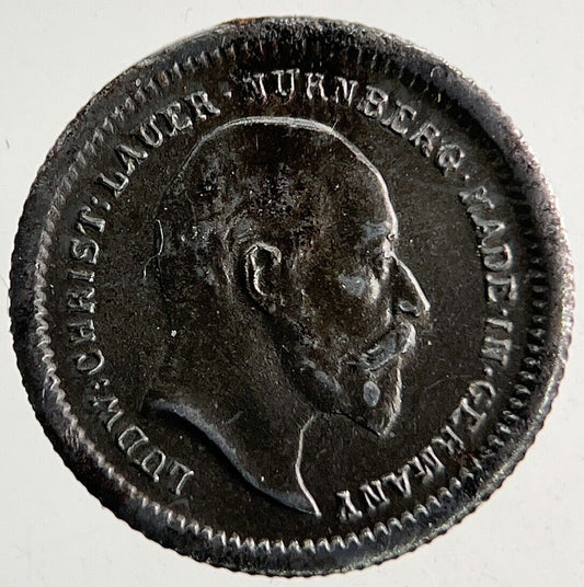 1902 Edward VII Toy Money One Shilling Coin | Fine Collectable Grade