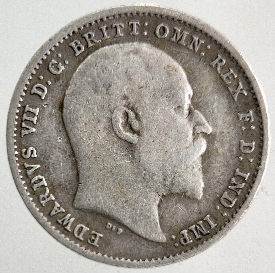 1902 Edward VII Threepence Silver Coin | Collectable Grade