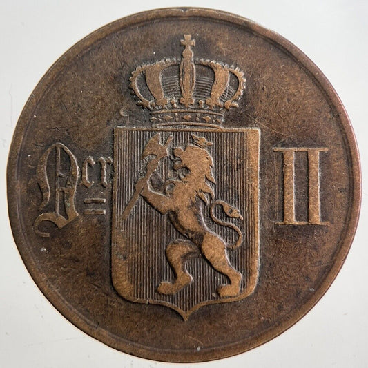 1902 Norway 5 Ore Coin | Collectable Grade | a4977