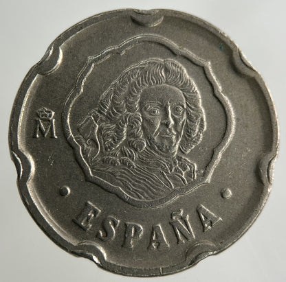 1996 Spain 50 Pesetas Coin | Fine Collectable Grade