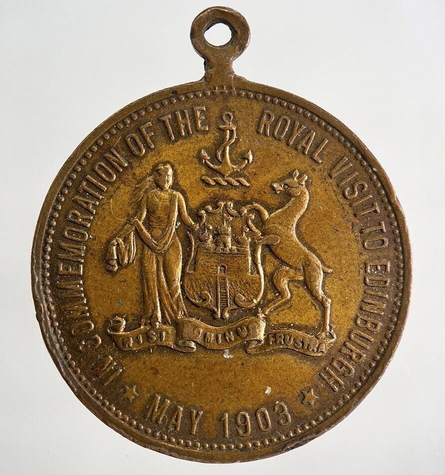 1903 Edward VII Commemorative Medal | Fine Collectable Grade