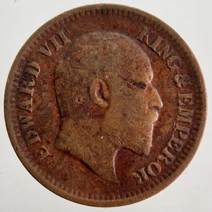 1903 India 1/2 Half Pice Coin | Fine Collectable Grade | a7123