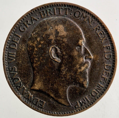 1903 Edward VII Farthing Coin | Fine Collectable Grade