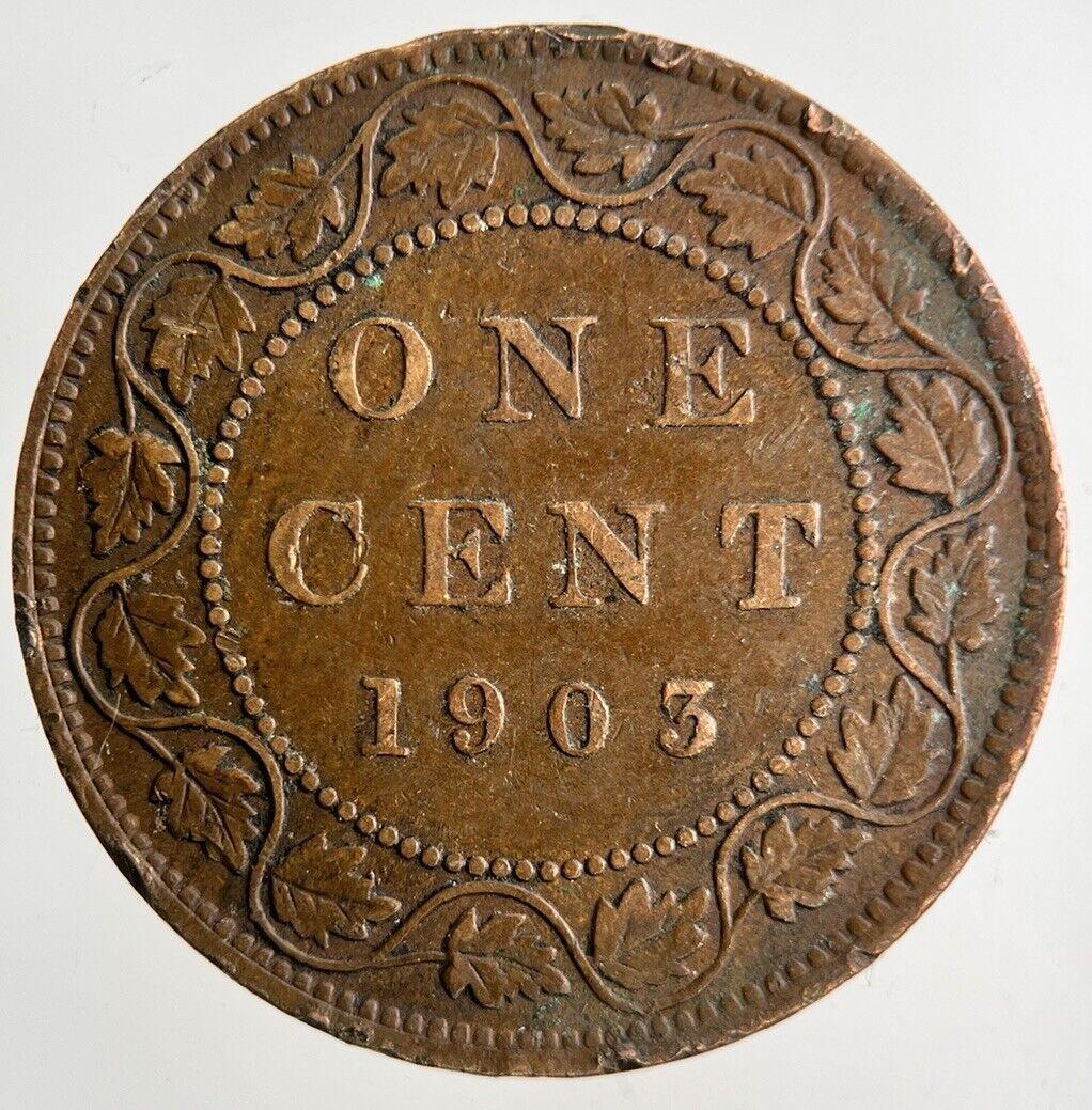 1903 Canada One Cent Coin | Fine Collectable Grade