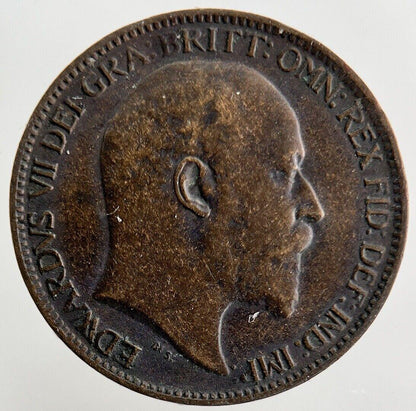 1903 Edward VII Farthing Coin | Very High Grade