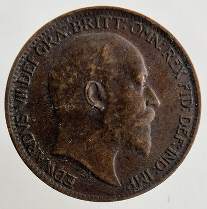 1903 Edward VII Farthing Coin | Very High Grade