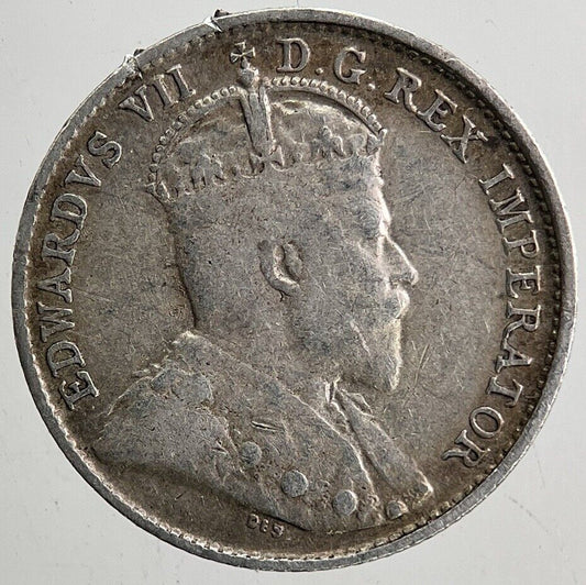 1903 Canada 5 Cents Silver Coin | Fine Collectable Grade | a5443