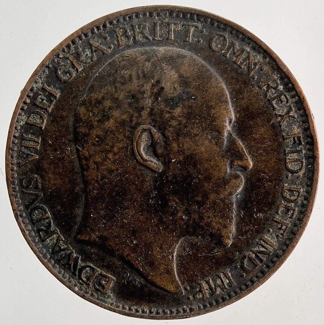 1904 Edward VII Farthing Coin | Very High Grade