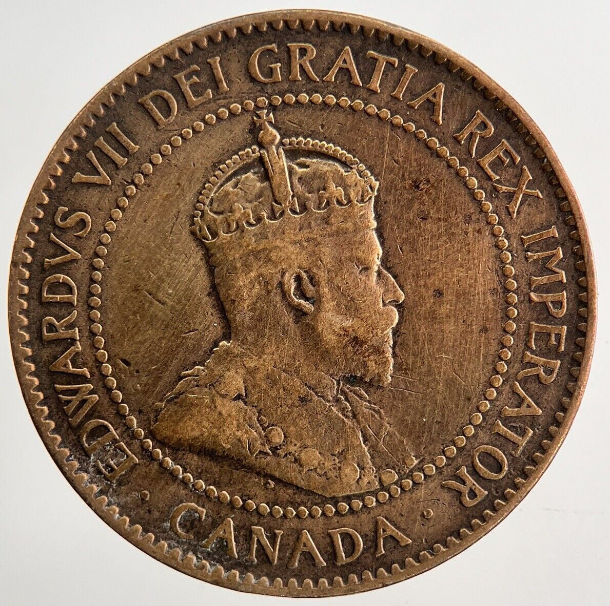 1904 Canada One Cent Coin | Fine Collectable Grade