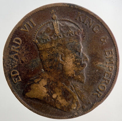 1904 Hong Kong 1 Cent Coin | Fine Collectable Grade