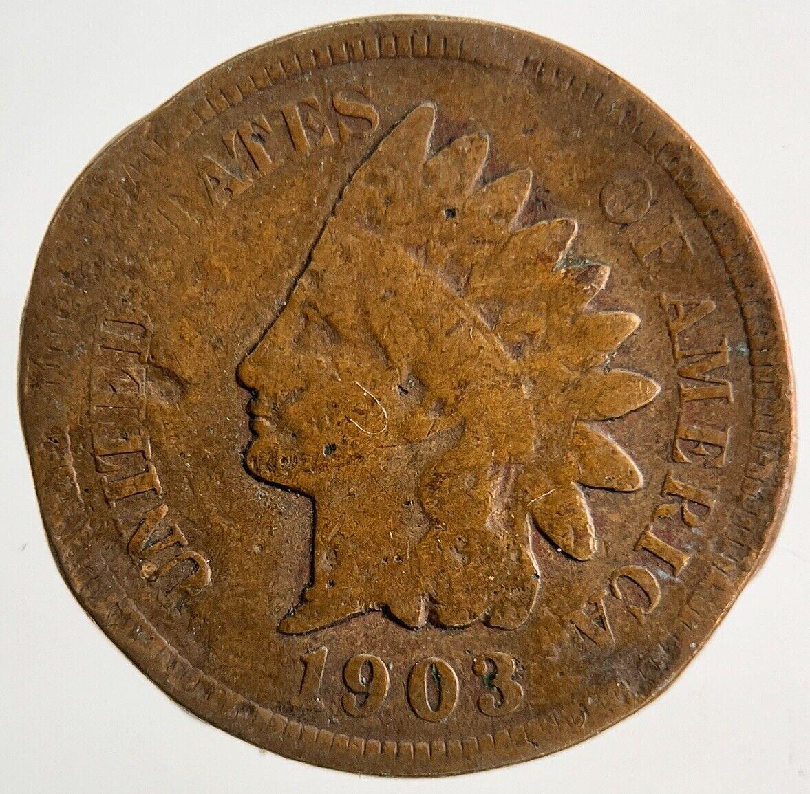 1903 US USA One Cent Coin | Collectable Grade