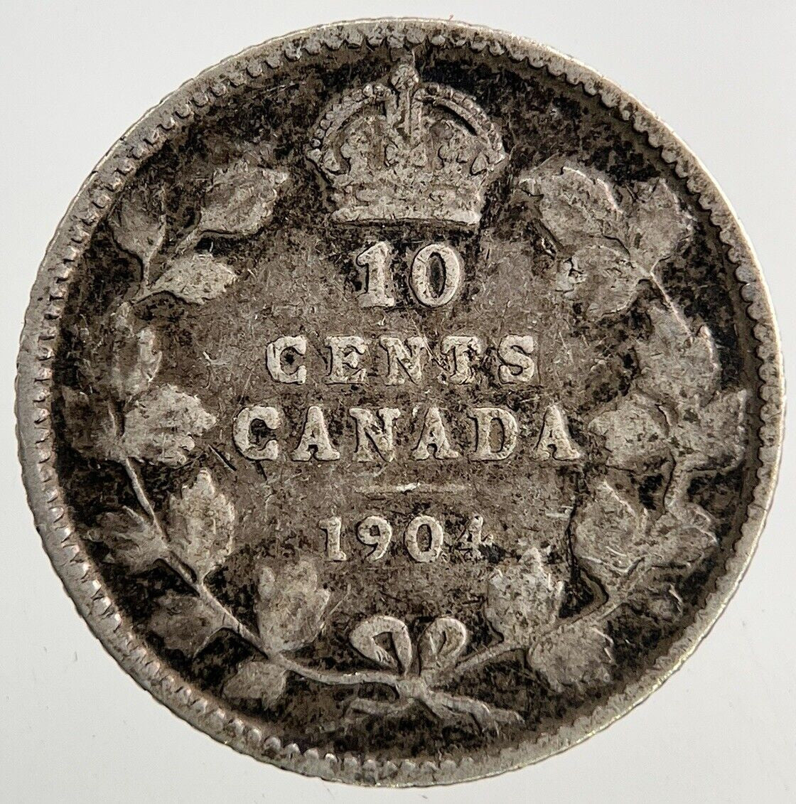 1904 Canada 10 Cents Silver Coin | Collectable Grade