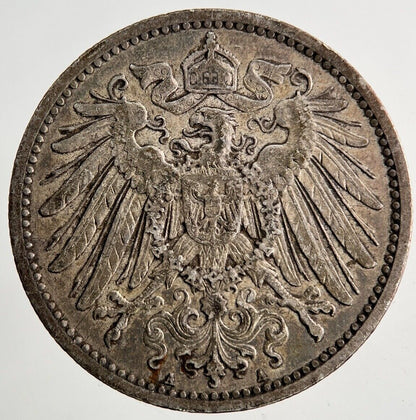 1903 Germany 1 Mark Silver Coin | Fine Collectable Grade