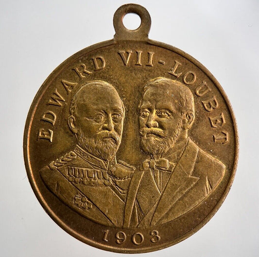 1903 King Edward VII Visit To Paris Medal | Collectable Grade | a2551