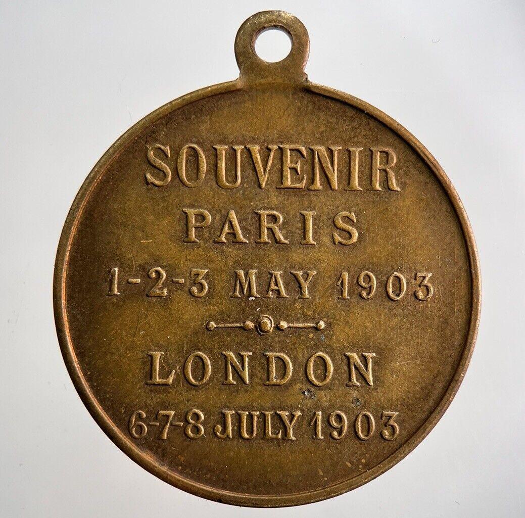 1903 King Edward VII Visit To Paris Medal | Collectable Grade | a2551