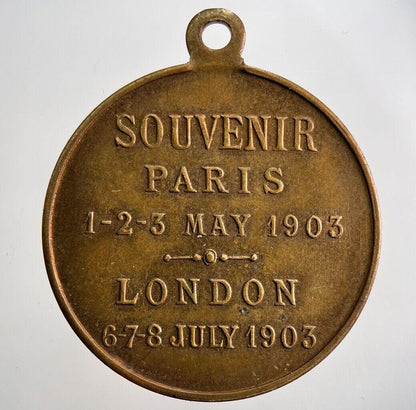 1903 King Edward VII Visit To Paris Medal | Collectable Grade | a2551