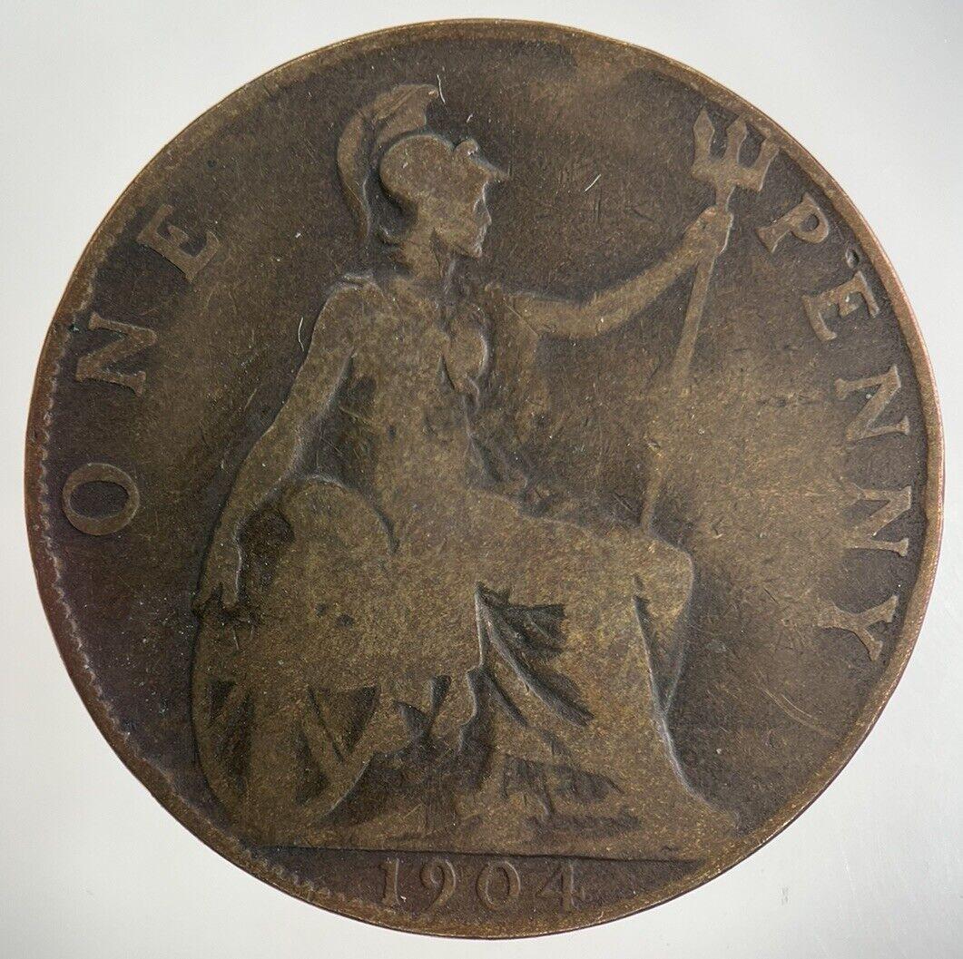 1904 Edward VII One Penny Coin | Collectable Grade