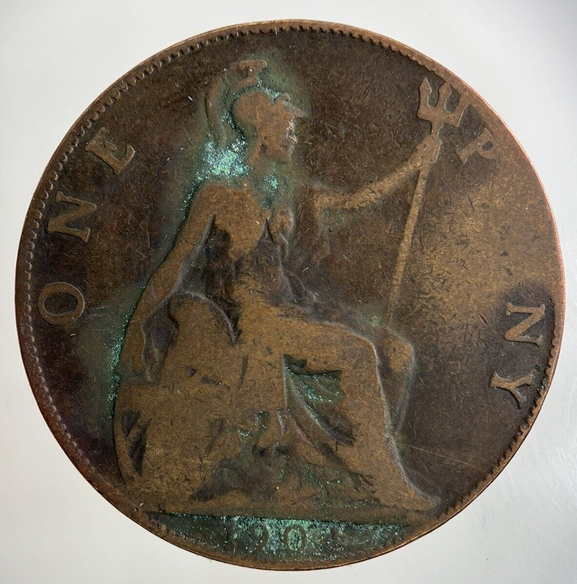 1904 Edward VII One Penny Coin | Collectable Grade