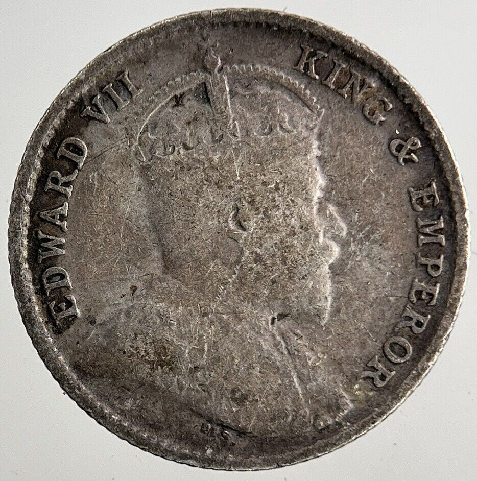1903 Straits Settlements 5 Cents Silver Coin | Fine Collectable Grade