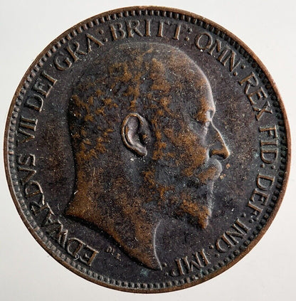 1904 Edward VII Farthing Coin | Fine Collectable Grade