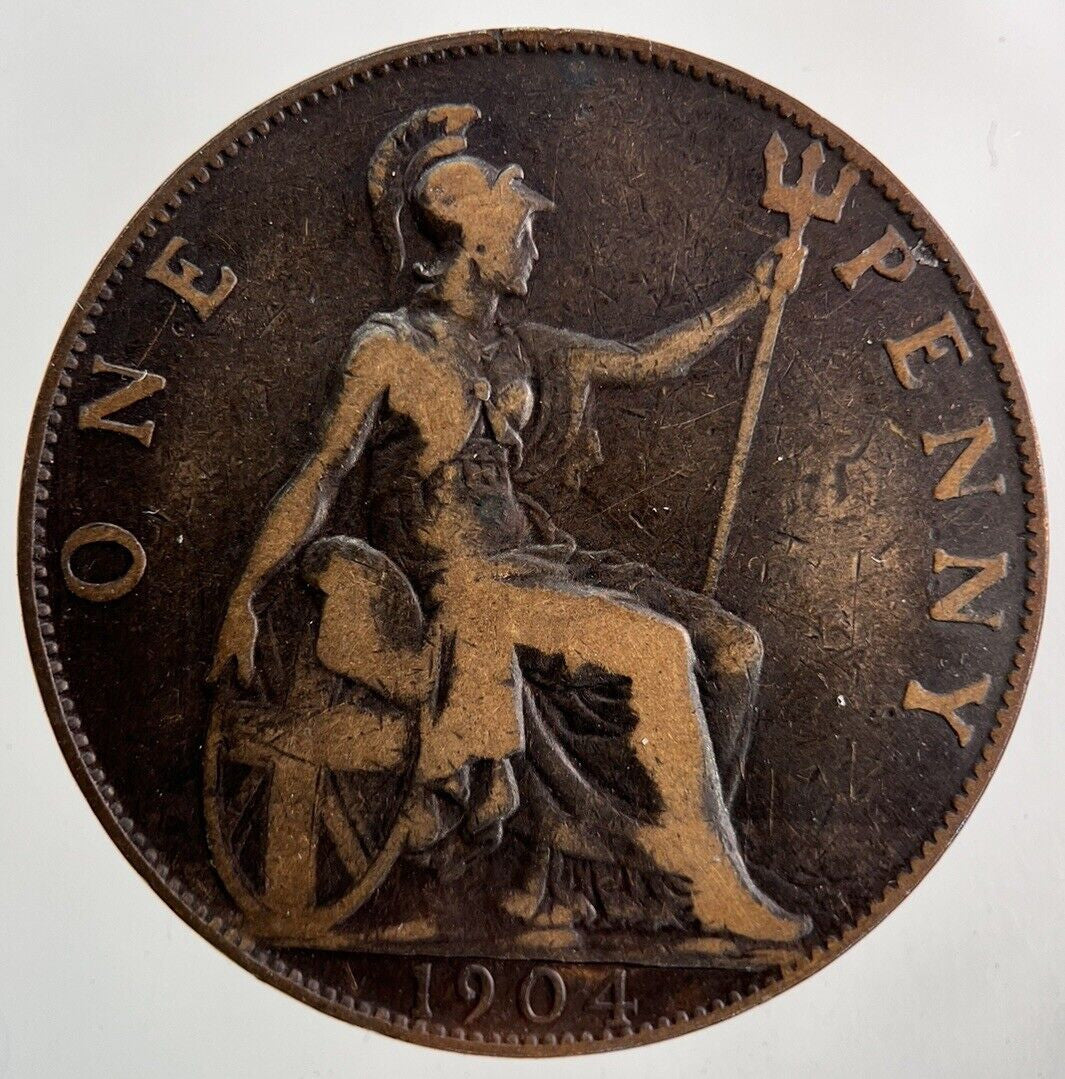 1904 Edward VII One Penny Coin | Collectable Grade
