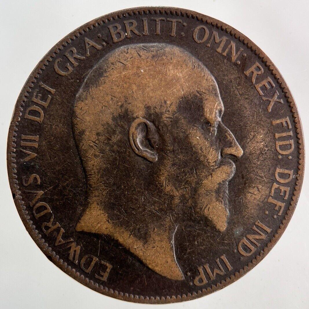 1904 Edward VII One Penny Coin | Collectable Grade