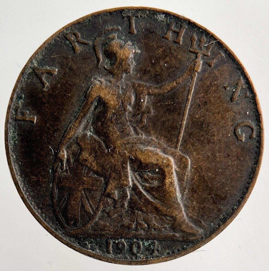 1904 Edward VII Farthing Coin | Fine Collectable Grade